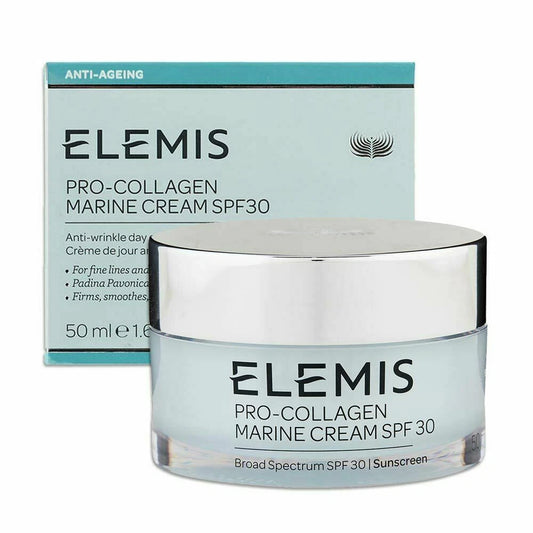 ELEMIS Pro-Collagen Marine Cream SPF 30 1.6 oz / 50 mL — New in Box