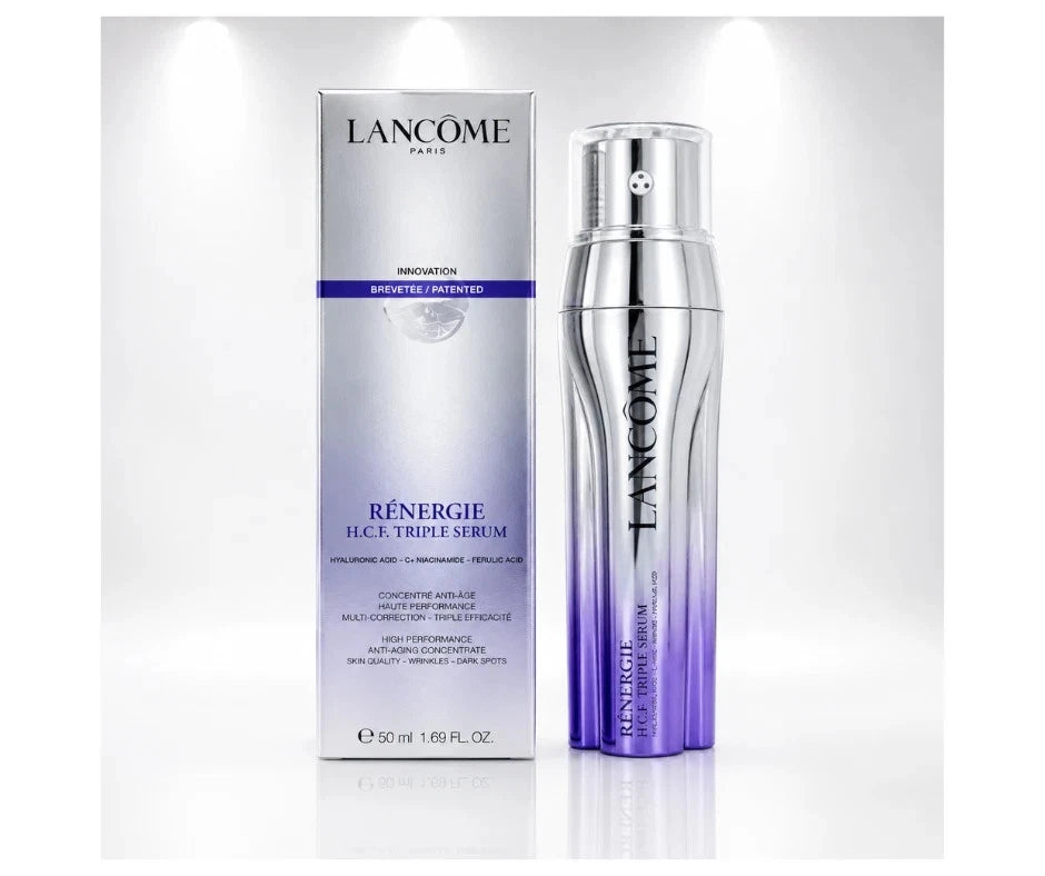 Lancôme Rénergie H.C.F. Triple Serum Anti-Aging Face Serum 1.7 oz / 50ml Full Size Sealed Box