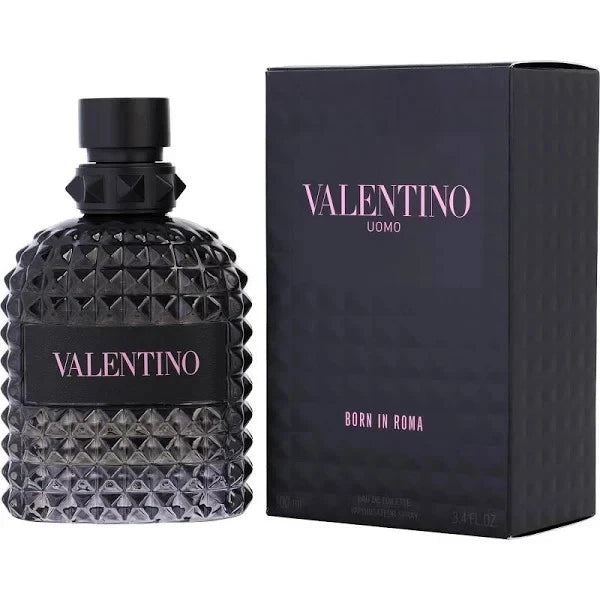 Valentino Born in Roma Uomo Eau de Toilette 3.4 oz / 100 mL for Men – Original & Authentic