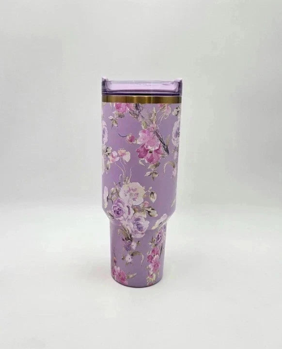 Stanley x LoveShackFancy Happy Thoughts Quencher 40 oz — Purple