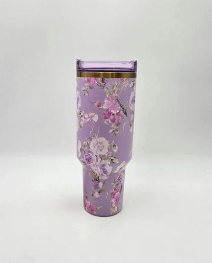 Stanley x LoveShackFancy Happy Thoughts Quencher 40 oz — Purple