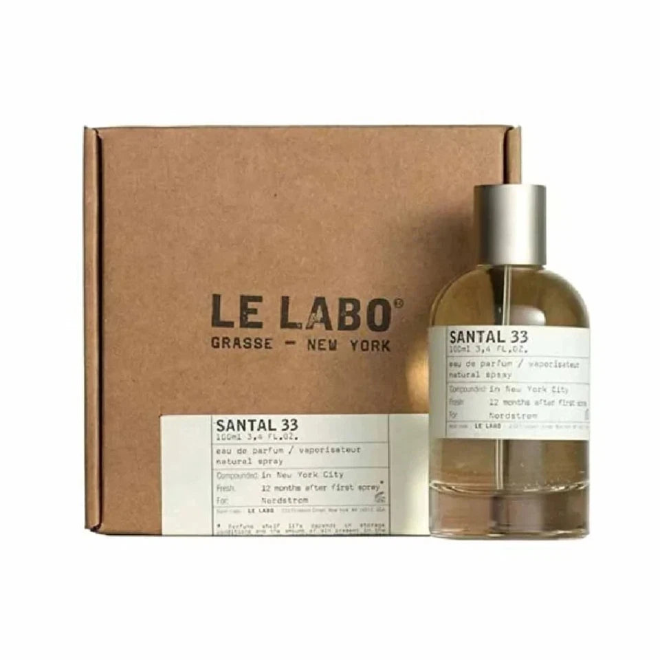 Le Labo Santal 33 Eau de Parfum 3.4 oz / 100 mL Unisex – New In Box – Original & Authentic