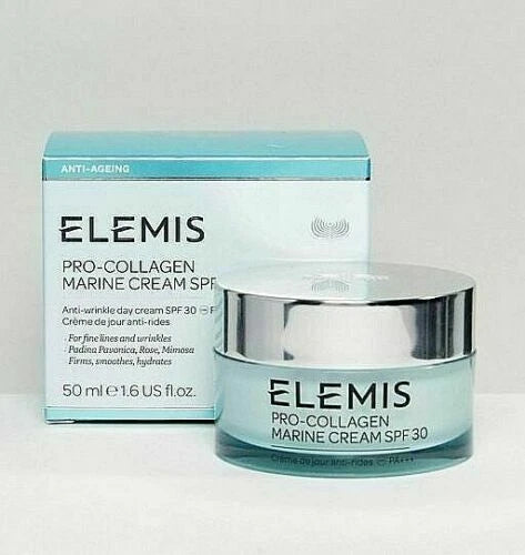 ELEMIS Pro-Collagen Marine Cream SPF 30 1.6 oz / 50 mL — New in Box