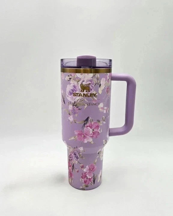 Stanley x LoveShackFancy Happy Thoughts Quencher 40 oz — Purple