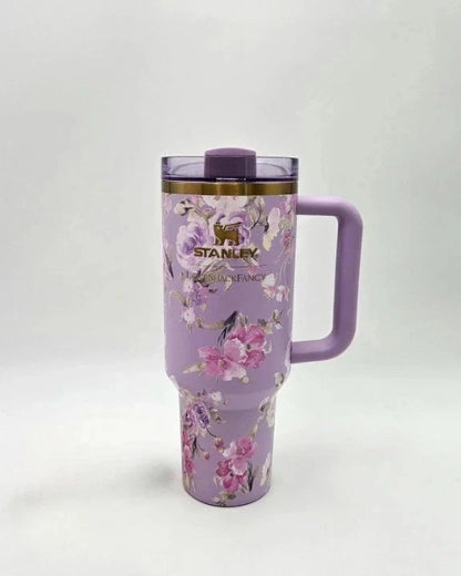 Stanley x LoveShackFancy Happy Thoughts Quencher 40 oz — Purple