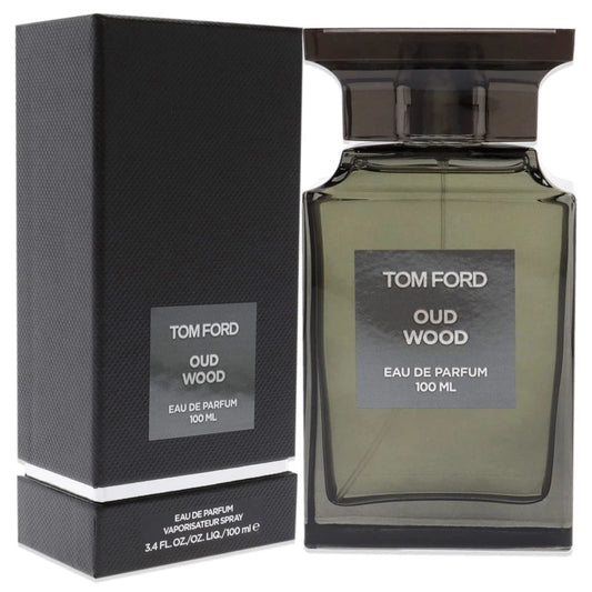 Tom Ford Oud Wood Eau de Parfum 3.4 oz / 100 mL Unisex Fragrance Spray – Black – Original & Authentic